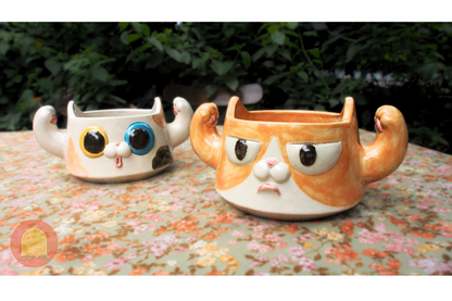 Mug-bol pour chat Mowl - Nghich Dat - Clay Play
