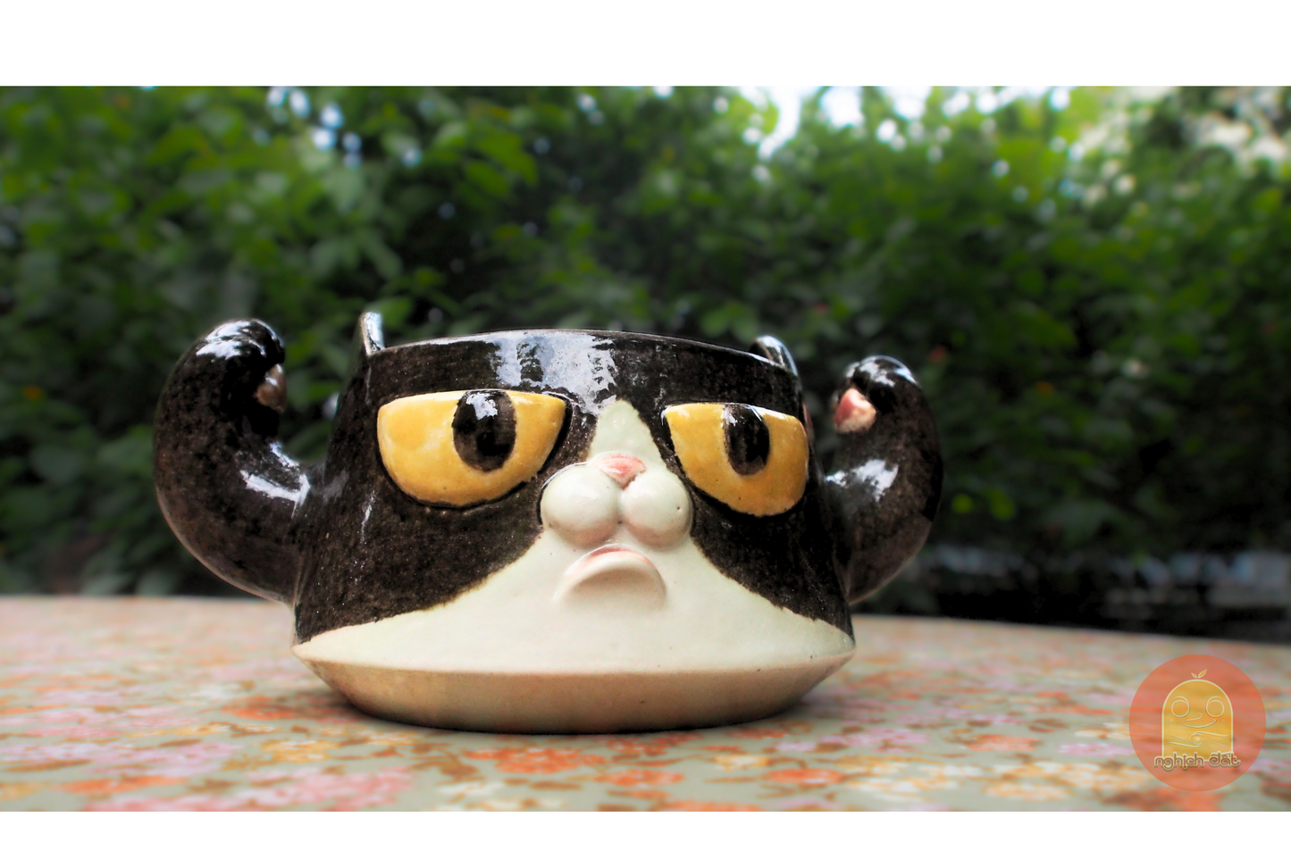 Mug-bol pour chat Mowl - Nghich Dat - Clay Play