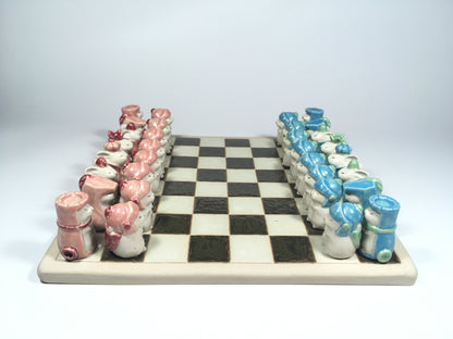 Échiquier en céramique - Nghich Dat - Clay Play