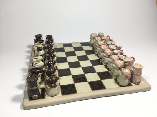 Échiquier en céramique - Nghich Dat - Clay Play